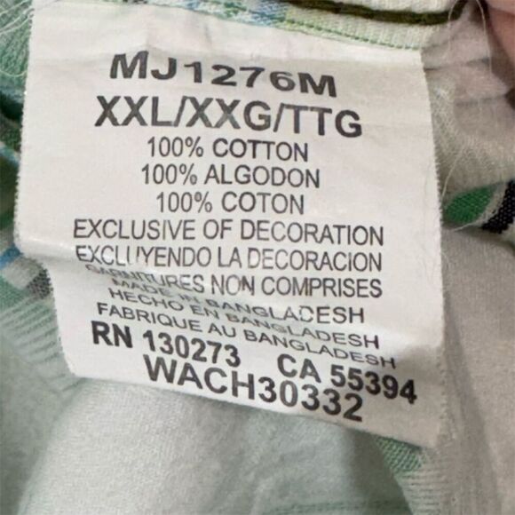 Wrangler 20X Men’s XXL Pearl Snap Plaid Western Shirt Cotton Rodeo Cowboy - Picture 7 of 7